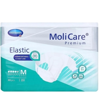 Molicare Premium Elastic 5 Druppels Slip M 30 Stuks