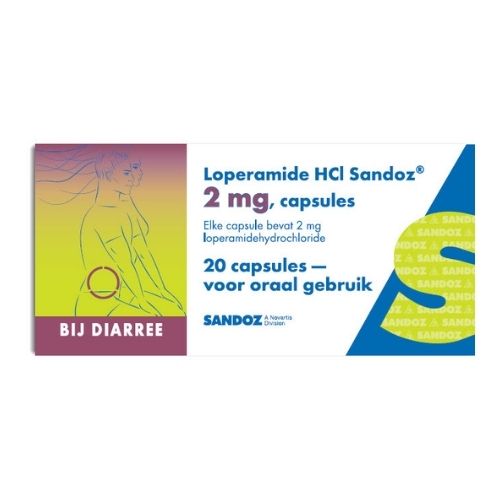 SANDOZ Loperamide hcl caps 2mg