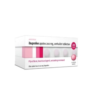 Auro Ibuprofen Dragees 200mg 20 stuks