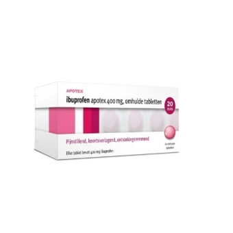 Auro Ibuprofen Dragees 400mg 20 stuks