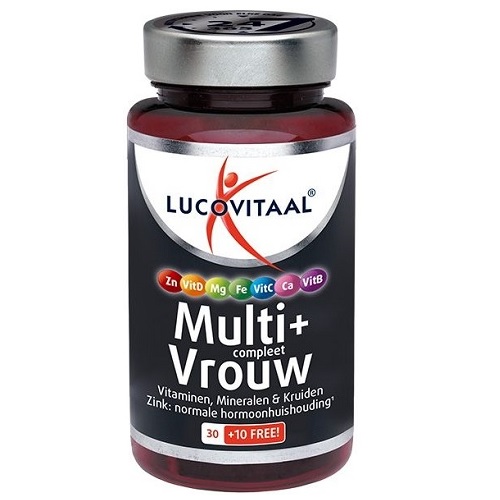 Lucovitaal Multi+ Compleet Vrouw Tabletten 40 stuks
