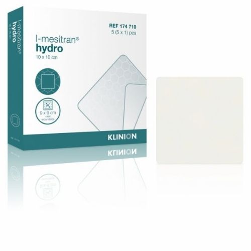 Klinion L-Mesitran Hydrogel Honingverband 10x10cm 5 Stuks