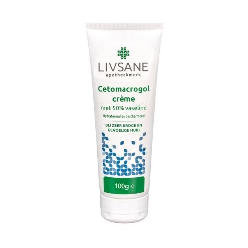 Livsane CetomacrogolcrÃ¨me met 50% vaseline 100 g