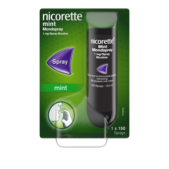 Nicorette Mint Nicotine 1mg Mondspray 13,2ml