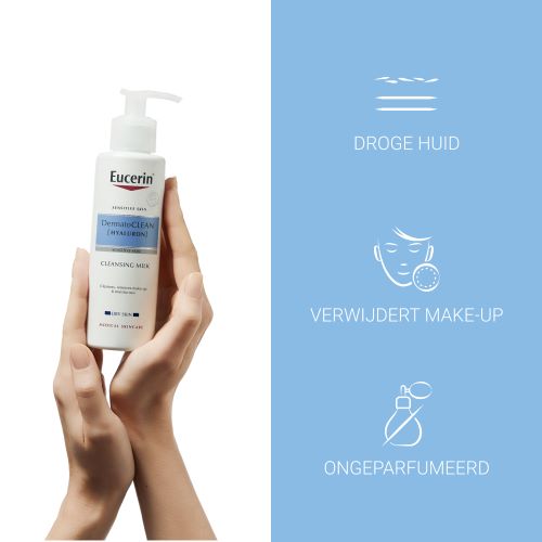 Eucerin DermatoClean Reinigingsmelk 200ml