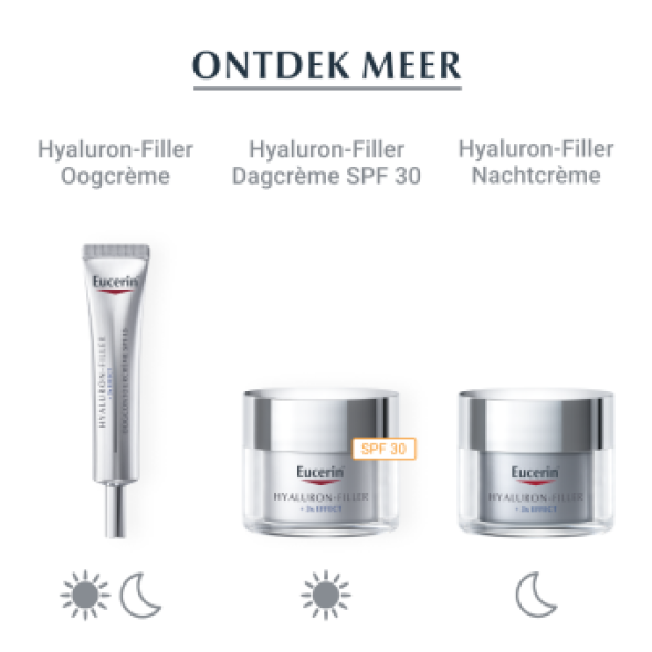 Eucerin Hyaluron-Filler + 3x EFFECT Dagcrème Droge Huid SPF 15 50ml