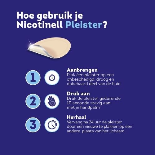 Nicotinell Pleisters 7 mg 7 stuks