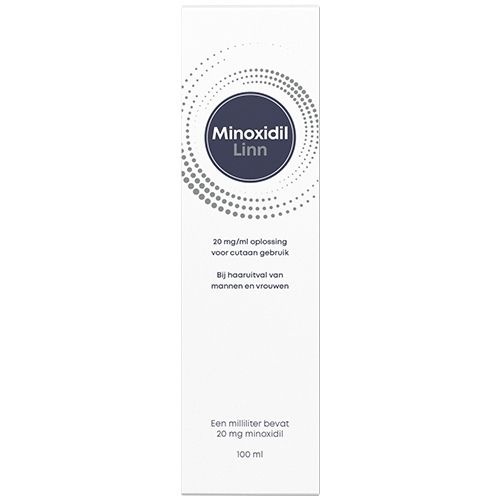 Minoxidil Linn oplossing v cutaan gebruik 20mg/ml 1 flacon 100ml